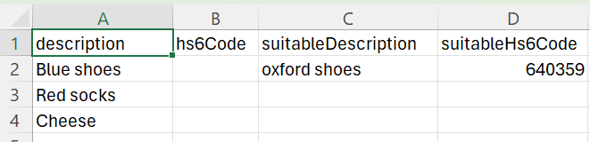 CSV Export Example